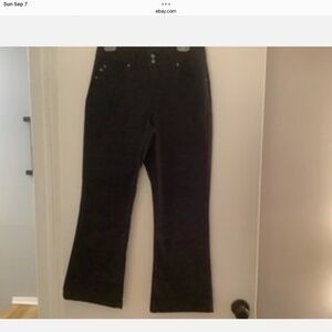 USED Black Bandolino pants size 8